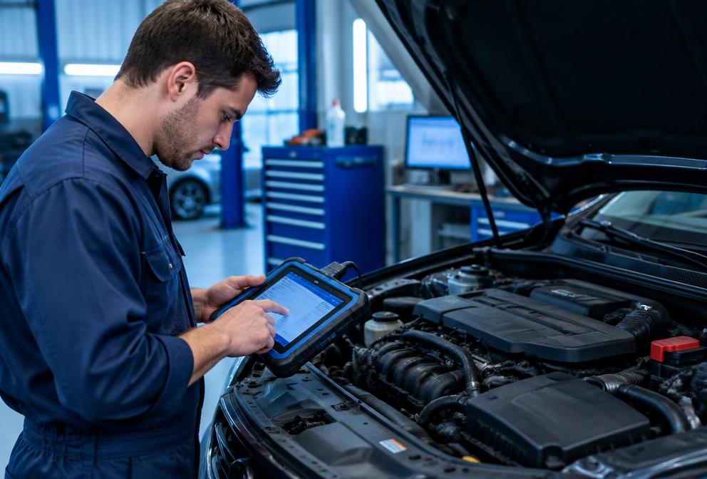 Técnicos automotrices